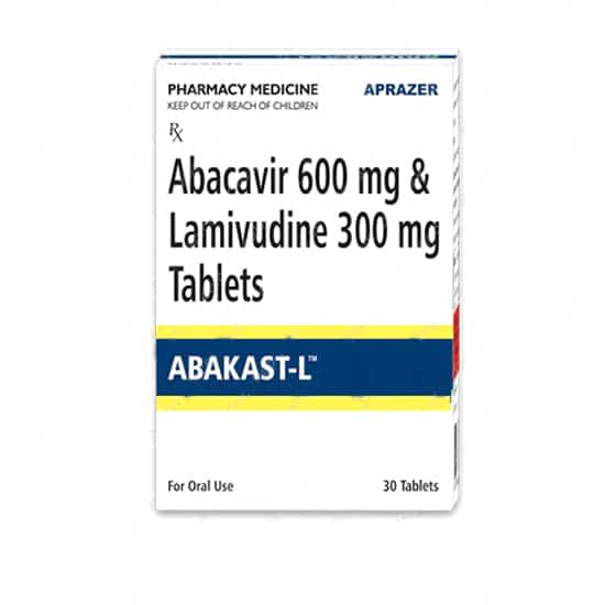 Abacast-L (Абакаст-Л) 600 мг/300 мг 30 шт.
