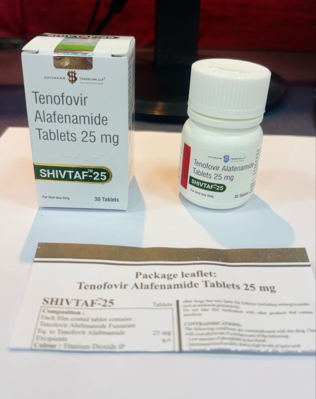 Shivtaf 25 мг 30 шт.